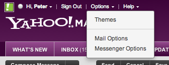 Choose Mail Options